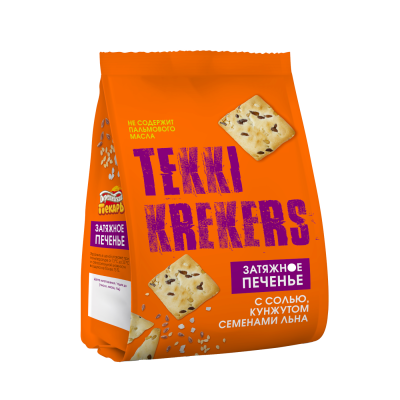 Печенье «Tekki Krekers» пикантное 180 гр.