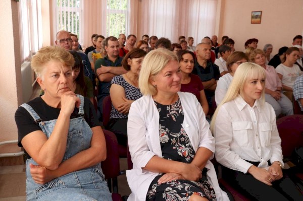 Встреча председателя Кобринского районного исполнительного комитета Александра Пачко с трудовым коллективом Кобринского хлебозавода