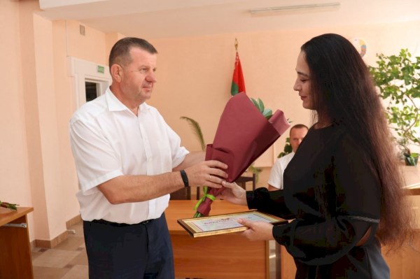 Встреча председателя Кобринского районного исполнительного комитета Александра Пачко с трудовым коллективом Кобринского хлебозавода