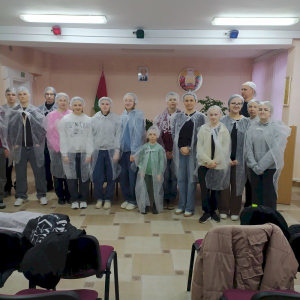 Экскурсия для детей на предприятии Кобринский хлебозавод