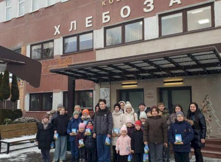 Экскурсия для детей работников на предприятии Кобринский хлебозавод
